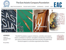 Tablet Screenshot of eacfoundation.dk